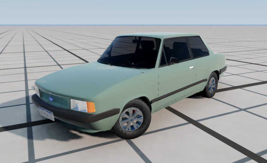 DEL REY 1.6 ORIGINAL SÓ O MOTOR E EXTERIOR